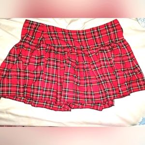 Tripp NYC mini skirt, kilt, tartan, plaid, PLUS